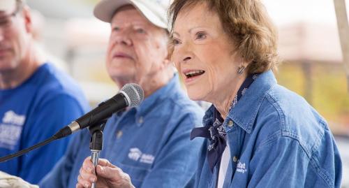 Image or Rosalyn and Jimmy Carter